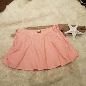 polka dot athletic skort